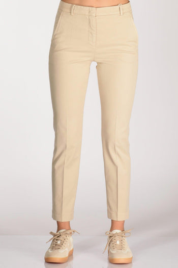 Slowear Pantalone Leyre Beige Scuro Donna - 3