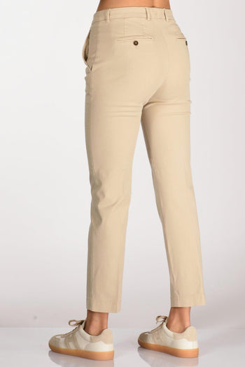 Slowear Pantalone Leyre Beige Scuro Donna - 6