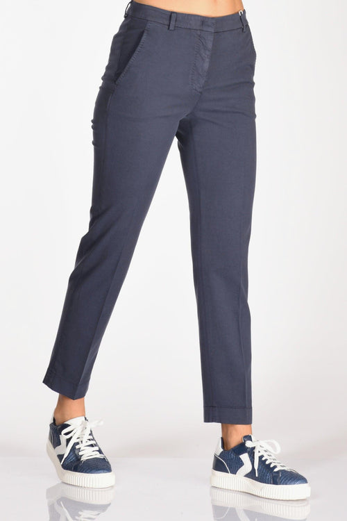 Slowear Pantalone Leyre Blu Donna