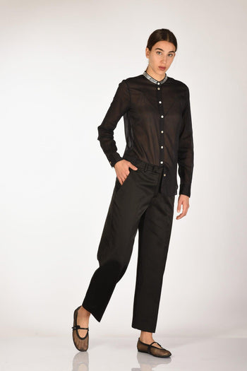 Pantalone Emma Nero Donna - 2