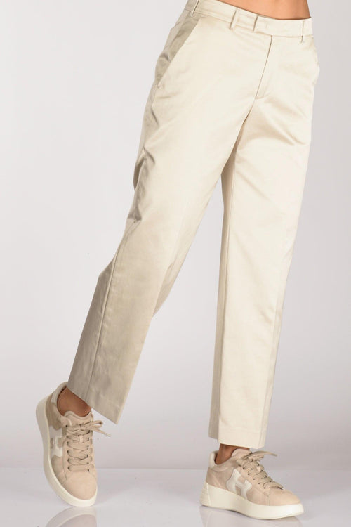 Pantalone Emma Beige Chiaro Donna