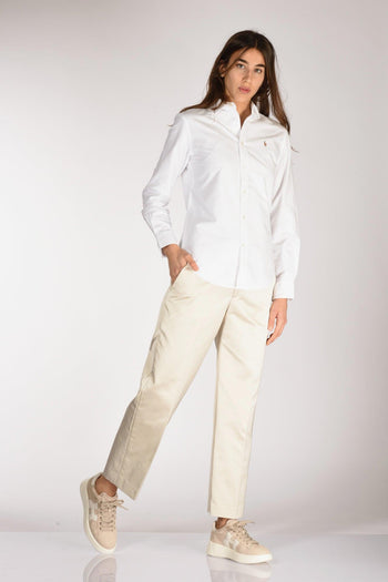 Pantalone Emma Beige Chiaro Donna - 2