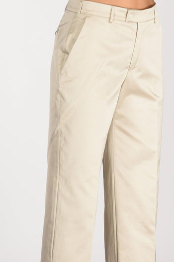 Pantalone Emma Beige Chiaro Donna - 4