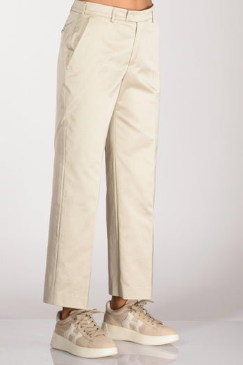 Pantalone Emma Beige Chiaro Donna - 5