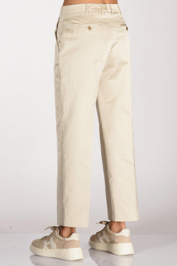 Pantalone Emma Beige Chiaro Donna - 6