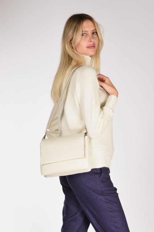 Borsa Three Bianco Naturale Donna - 2