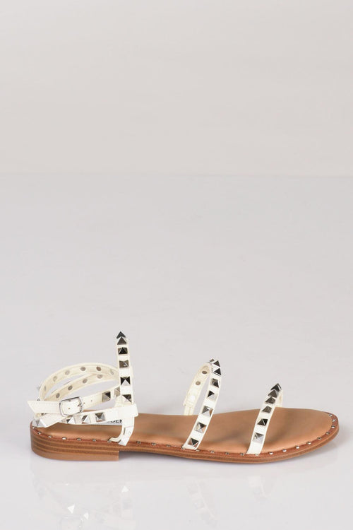 Sandalo Travel Bianco Donna