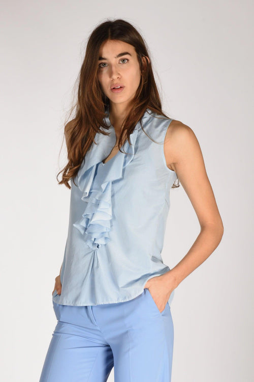 Camicia Yvette Azzurro Donna