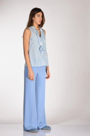 Camicia Yvette Azzurro Donna - 4