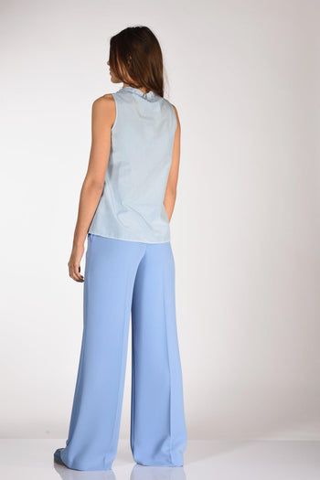 Camicia Yvette Azzurro Donna - 5