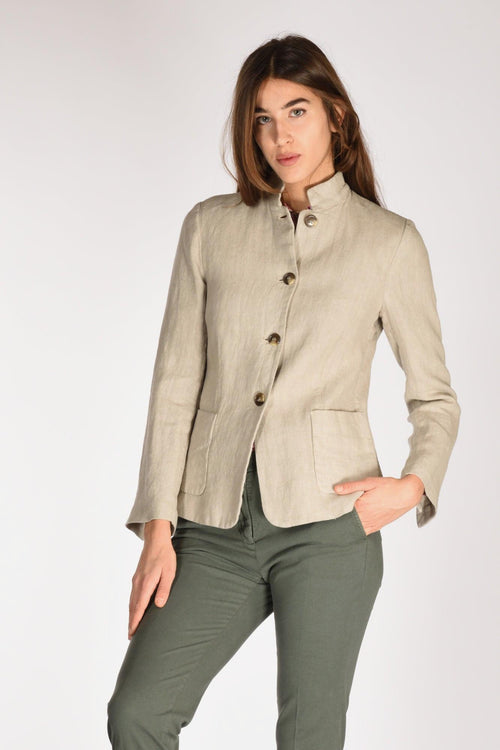 Giacca Ginevra Beige Chiaro Donna