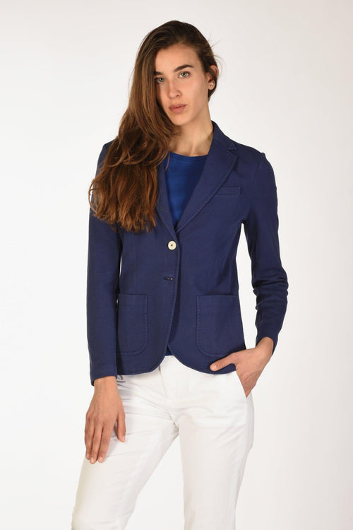 1901 Blazer Monopetto Blu Navy Donna