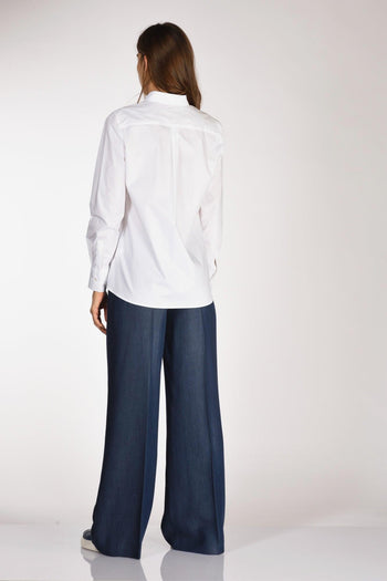 Camica Andrea Bianco Donna - 5