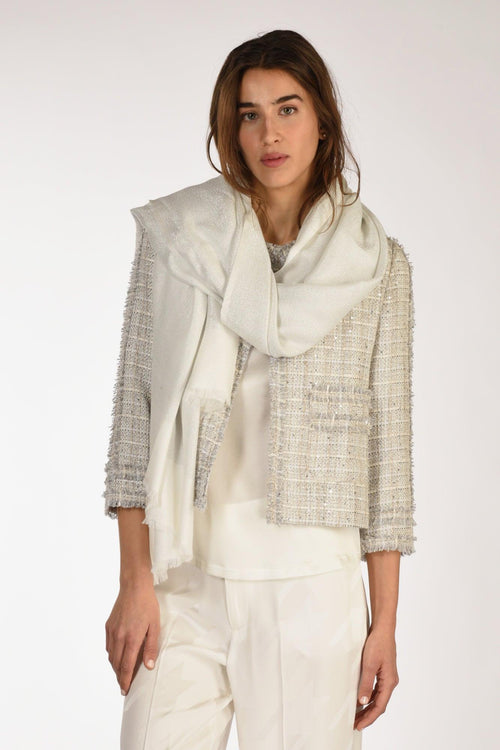 Sciarpa Bianco Donna