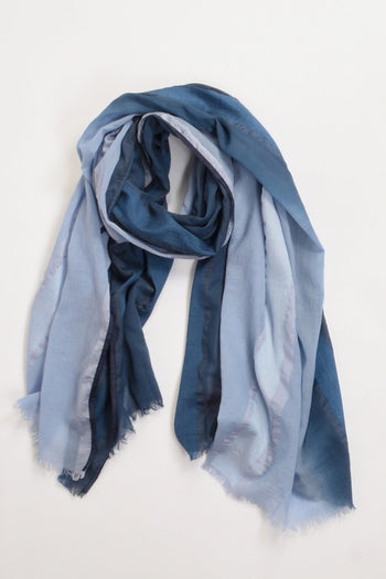 Sciarpa Stampata Azzurro/blu Donna - 2