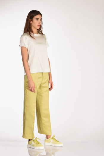 Tshirt Seta Bianco Donna - 4