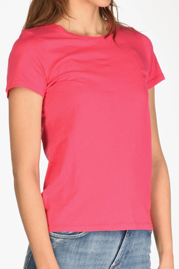 Paris Maglia Girocollo Fucsia Donna - 3