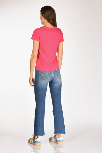 Paris Maglia Girocollo Fucsia Donna - 5