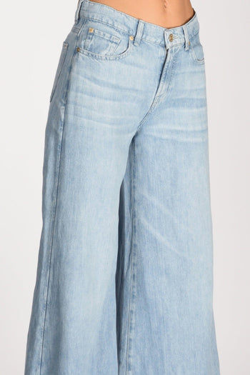 Jeans Kansas Blu Chiaro Donna - 4