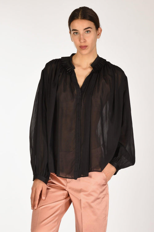 Camicia Nero Donna
