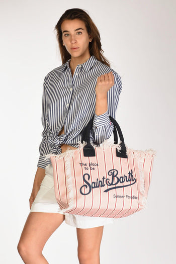 Saint Barth Borsa Vanity Rosa/bianco Donna - 2