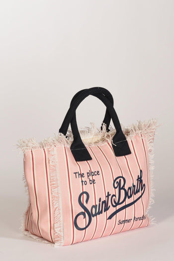 Saint Barth Borsa Vanity Rosa/bianco Donna - 5