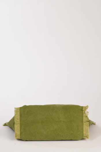 Saint Barth Borsa Vanity Verde/bianco Donna - 7