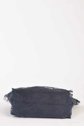 Saint Barth Borsa Vanity Blu/bianco Donna - 7