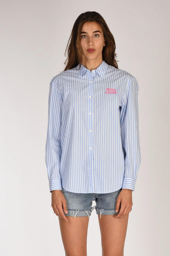 Saint Barth Camicia Brigitte Azzurro/rosa Donna - 2