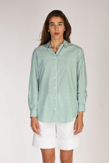Saint Barth Camicia Brigitte Verde/rosa/bianco Donna - 2