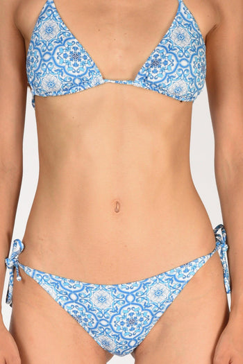 Saint Barth Costume Due Pezzi Blu/azzurro Donna - 3