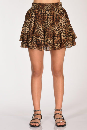 Saint Barth Gonna Beige/nero Donna - 4