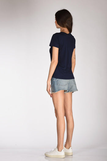 T-shirt Blu Donna - 5