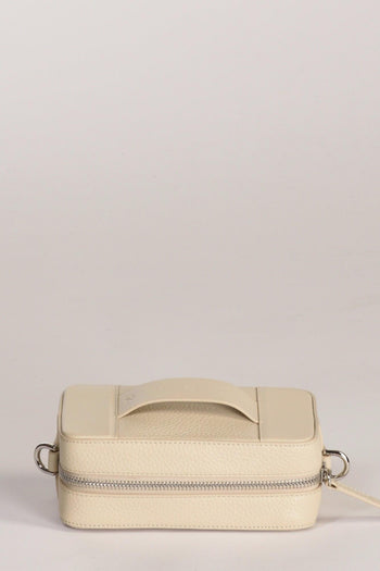 Camera Bag Bianco Latte Donna - 7