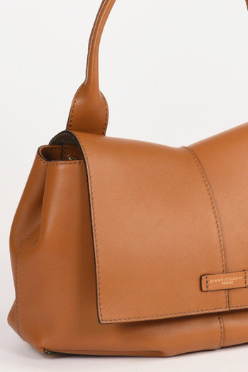 Borsa Eloise Beige Cuoio Donna - 4