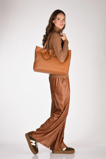 Borsa Marisol Beige Cuoio Donna - 2