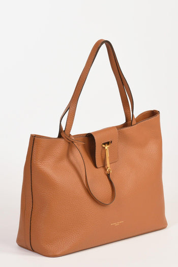 Borsa Marisol Beige Cuoio Donna - 3