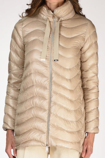 Piumino Onda Beige Donna - 3