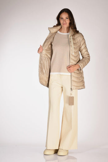 Piumino Onda Beige Donna - 6