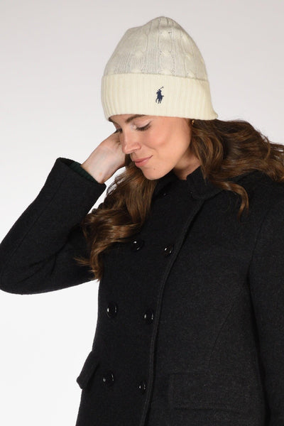 Cappello Bianco Naturale Donna