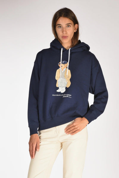 Maglia Orsetto Blu Donna