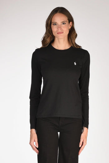 T-shirt M/l Nero Donna - 2
