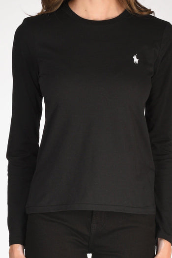 T-shirt M/l Nero Donna - 3