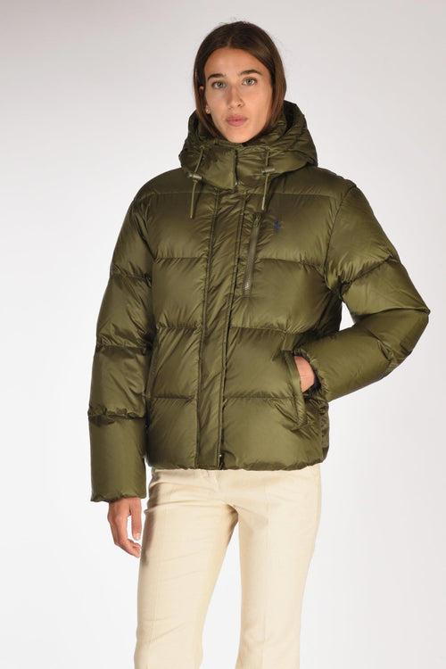 Piumino Crly Verde Donna