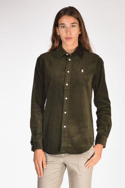 Camicia Polo Verde Donna