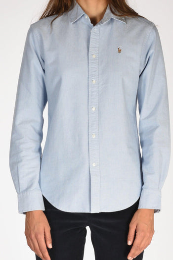 Camicia Polo Azzurro Donna - 3