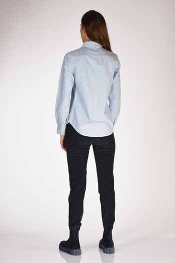 Camicia Polo Azzurro Donna - 5