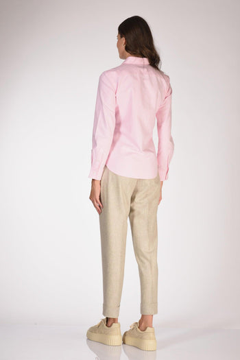 Camicia Polo Rosa Donna - 5