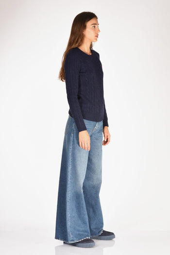 Maglia Polo Blu Donna - 4