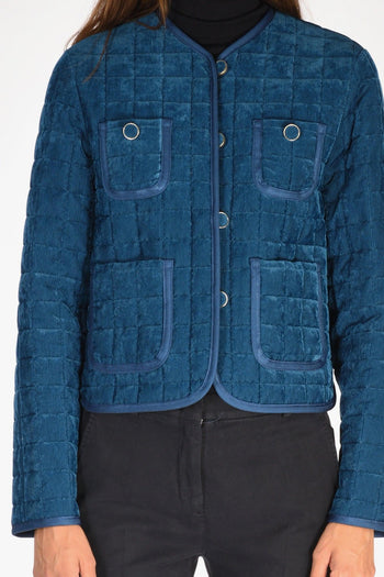 Giacca Chanel Blu Chiaro Donna - 3